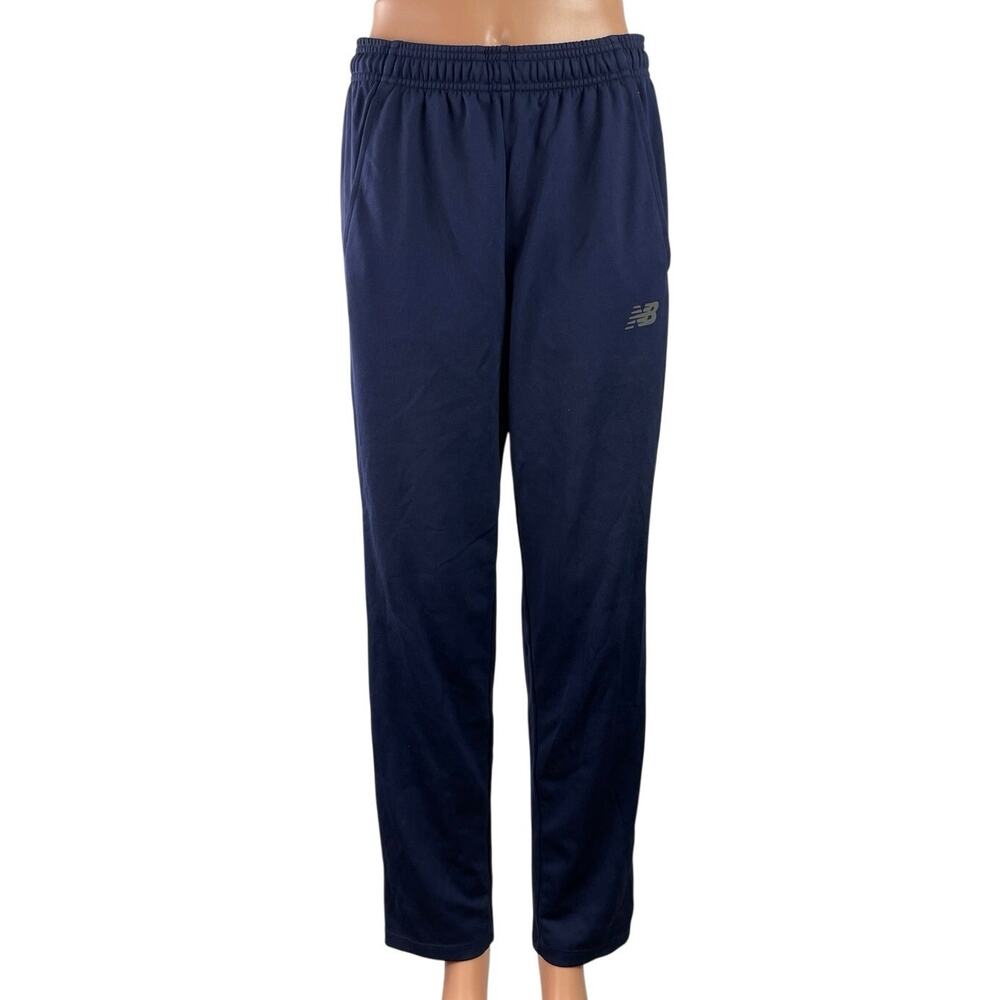 New Balance Women's Blue High Waisted Straight Leg Athletic Activewear Pants S